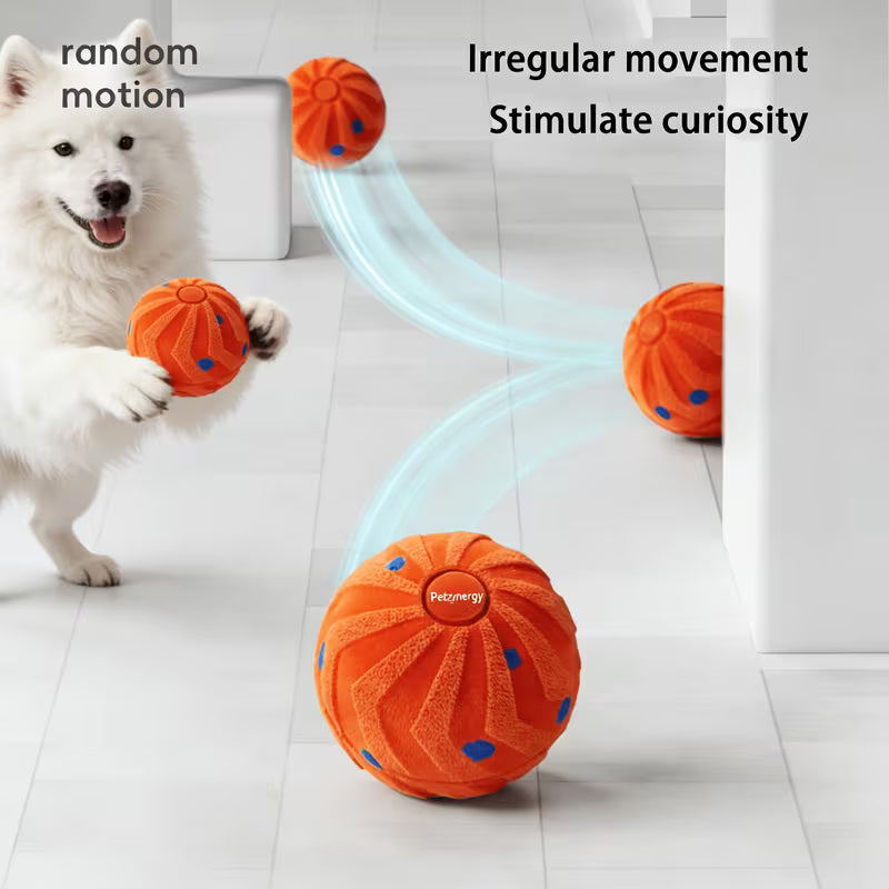 This Smart Dog Toy Ball Features Automatic Movement,