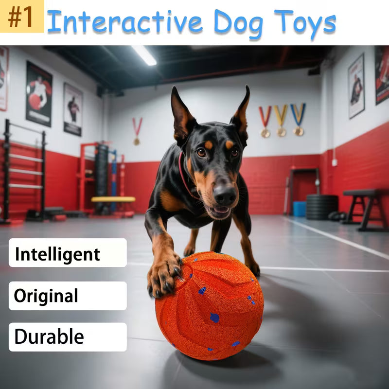 This Smart Dog Toy Ball Features Automatic Movement,
