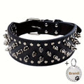 Personalized Anti-Chew PU Dog Collar