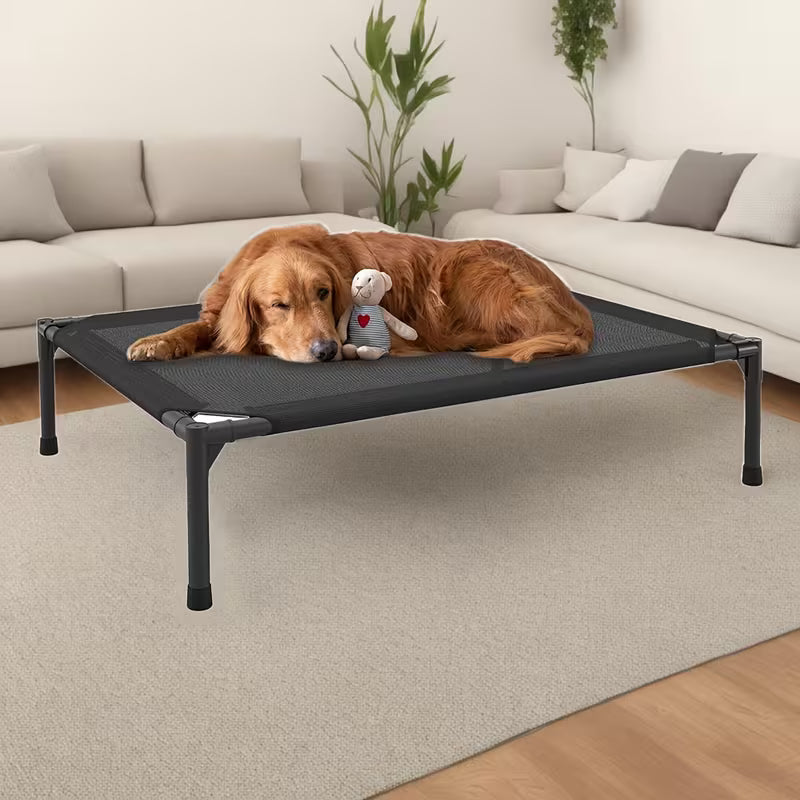 r Pet Bed, Black, Available in Multiple Sizes (42.1"x29.9"x7.5", 32"x25"x7.5", 22"x17"x7.5") -