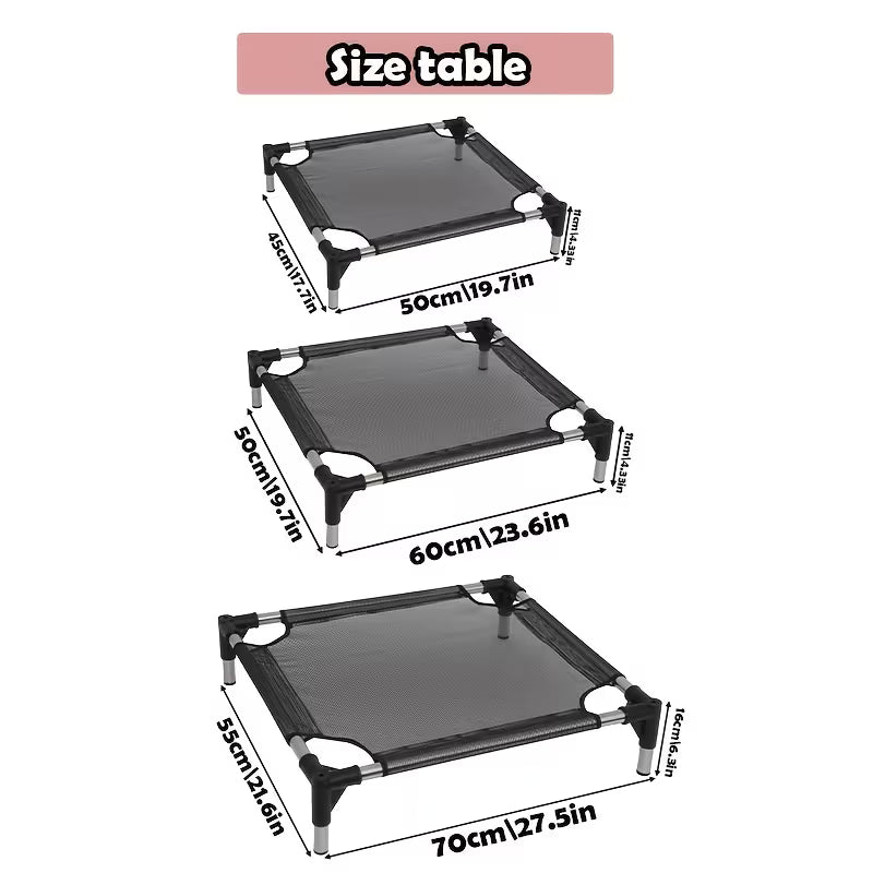 Cooling Bed Suitable for Small/Medium/ Dogs, Chew