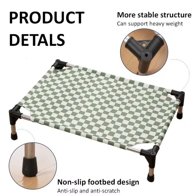 Raised Cooling Pet Bed – Indoor & Outdoor