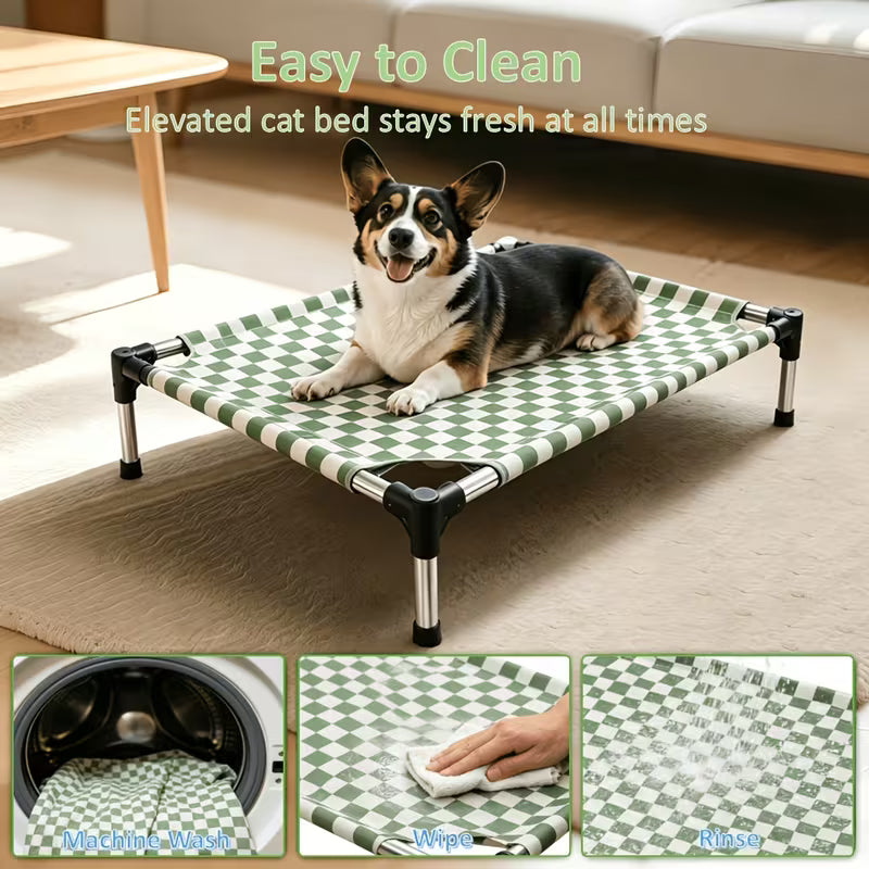 Raised Cooling Pet Bed – Indoor & Outdoor