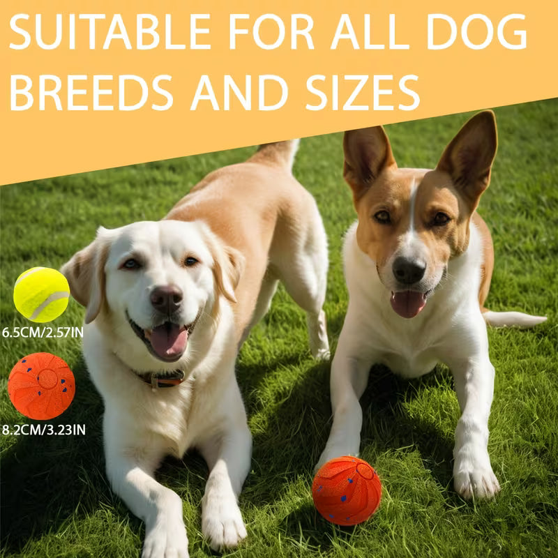 This Smart Dog Toy Ball Features Automatic Movement,