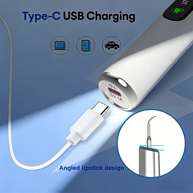 Pet Electric Dental Cleaning Kit – 5-Speed Plaque & Tartar Cleaner