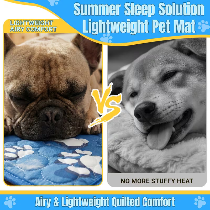 Dog Summer Pet Ice Mat, Cooling Pad for Dogs And Cats,