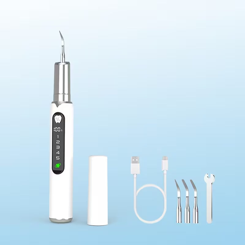 Pet Electric Dental Cleaning Kit – 5-Speed Plaque & Tartar Cleaner