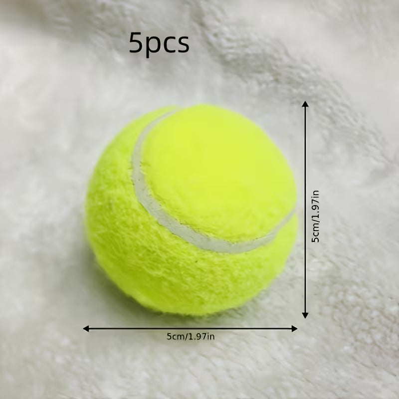 5pcs/8pcs/14pcs Dog Toy Balls, 1.97 Inch & 2.56 Inch, Chew-Resistant Dental Pet Toys