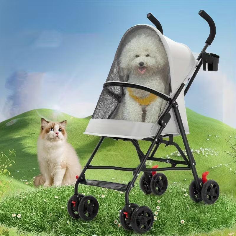 Dog Pushchair Pet Dog Trolley