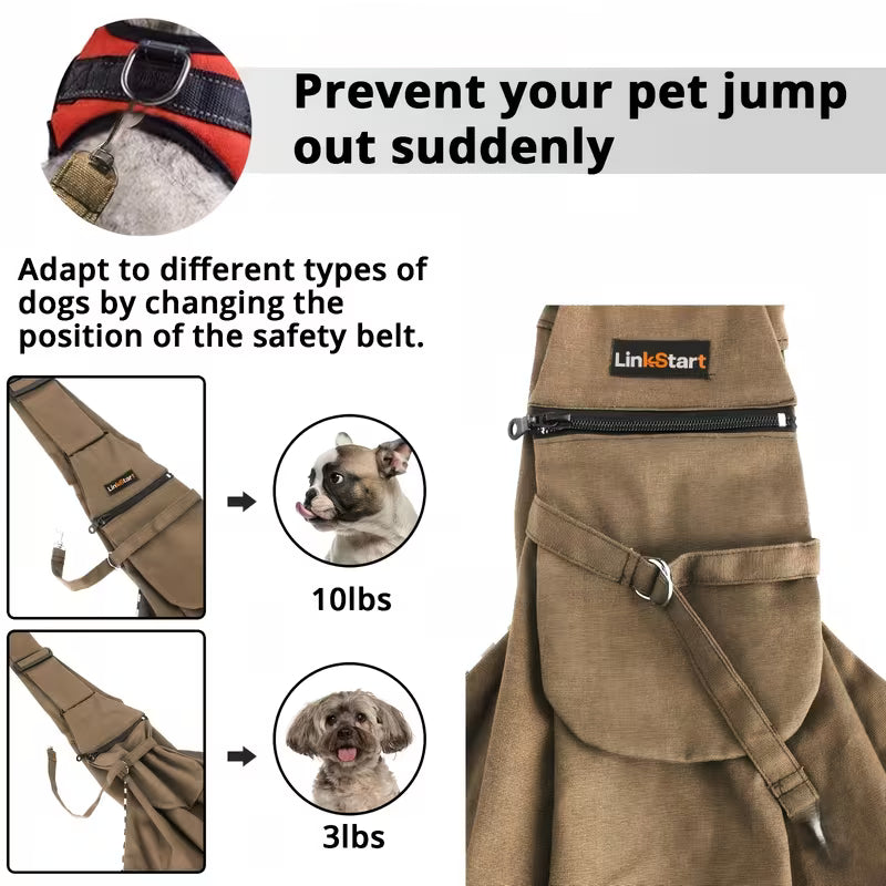 Large Capacity Cat & Small Dog Carrier Bag