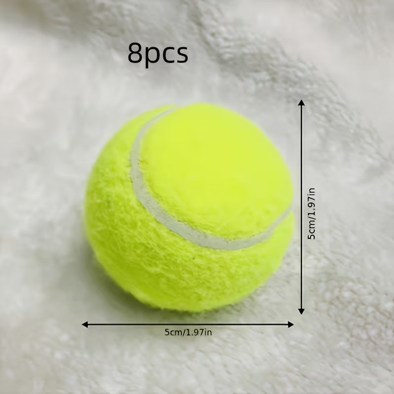 5pcs/8pcs/14pcs Dog Toy Balls, 1.97 Inch & 2.56 Inch, Chew-Resistant Dental Pet Toys