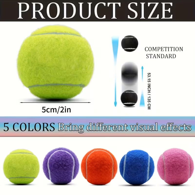 2-Inch Tennis Training Balls – 12/24 Pack