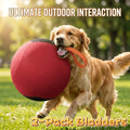2pcs Bladder, 17.72inch Large Dog Toy Ball Heavy Duty Dog