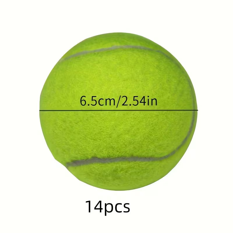 5pcs/8pcs/14pcs Dog Toy Balls, 1.97 Inch & 2.56 Inch, Chew-Resistant Dental Pet Toys