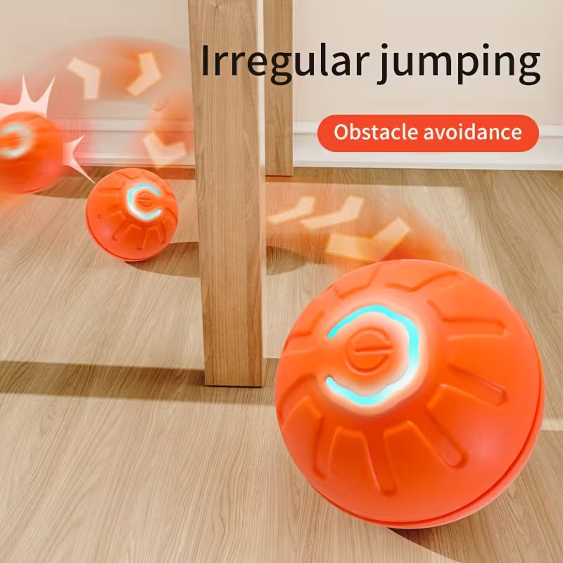 Interactive Electric Bouncing Ball Dog Toy – Automatic Self-Play Pet Toy