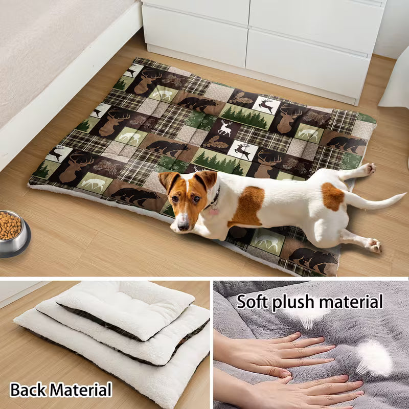 Warm Winter Dog Bed – Soft Cozy Pet Mat