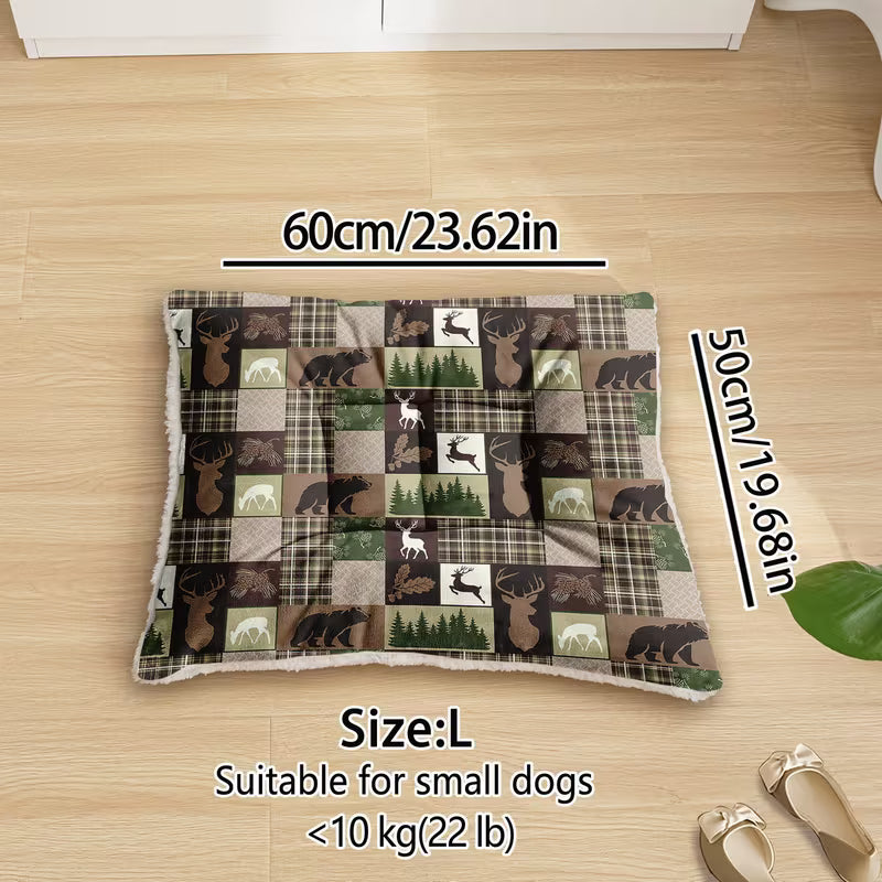 Warm Winter Dog Bed – Soft Cozy Pet Mat