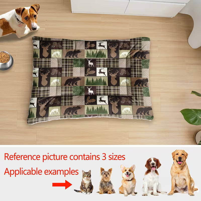 Warm Winter Dog Bed – Soft Cozy Pet Mat