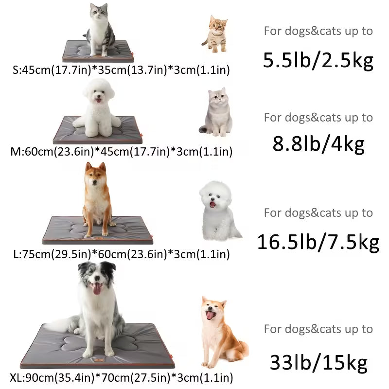 Oxford Cloth Cooling Mat for Dogs & Cats