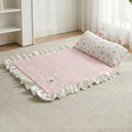 Pet Pillow, Four Seasons Universal Pleated Edge Cute Style Mattress Dog Pad,