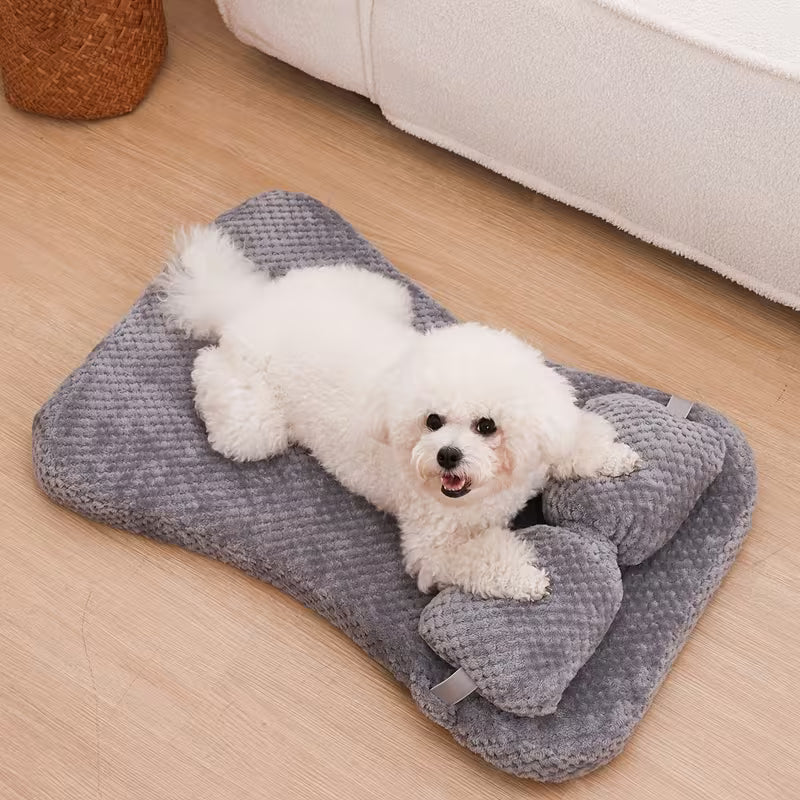 Pet Dog Bed Mat, Soft And Comfortable Short
