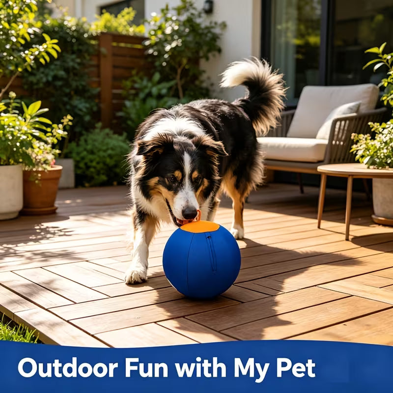 17.72" Dog Herding Ball – Durable Interactive Exercise Toy