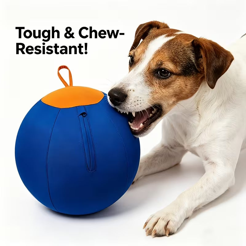 17.72" Dog Herding Ball – Durable Interactive Exercise Toy