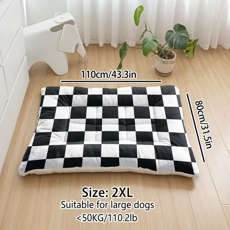Soft Winter Pet Bed – Dog & Cat Sofa Mat
