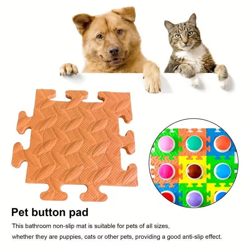 4pcs Recordable Pet Sound Buttons – Interactive Talking Training Toy