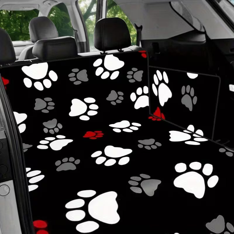 Oxford Cloth Pet Car Trunk Mat – Full-Coverage Dog Seat Protector
