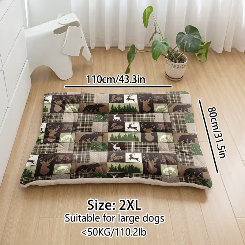 Warm Winter Dog Bed – Soft Cozy Pet Mat