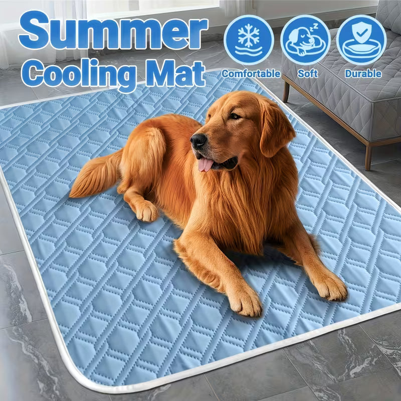 Pet Cooling Mat - Ultra-Soft Absorbent Surface