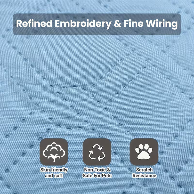 Pet Cooling Mat - Ultra-Soft Absorbent Surface
