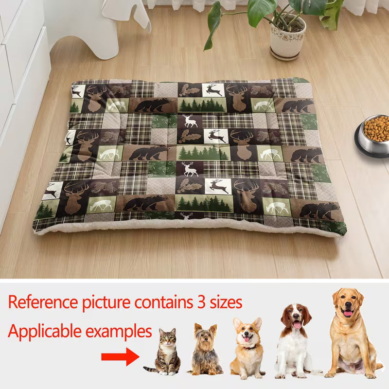 Warm Winter Dog Bed – Soft Cozy Pet Mat