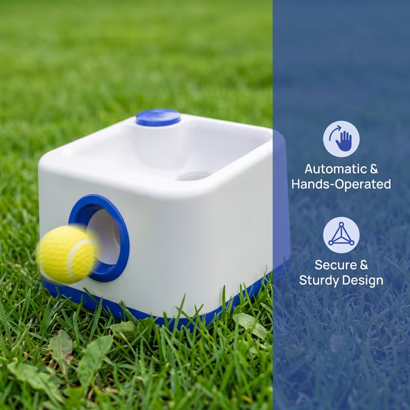 Automatic Dog Ball Launcher – Rechargeable Interactive Fetch Toy