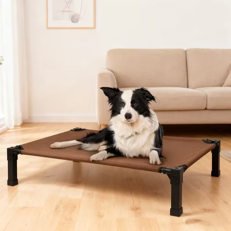 Cooling Elevated Dog Bed – Breathable Mesh Cot