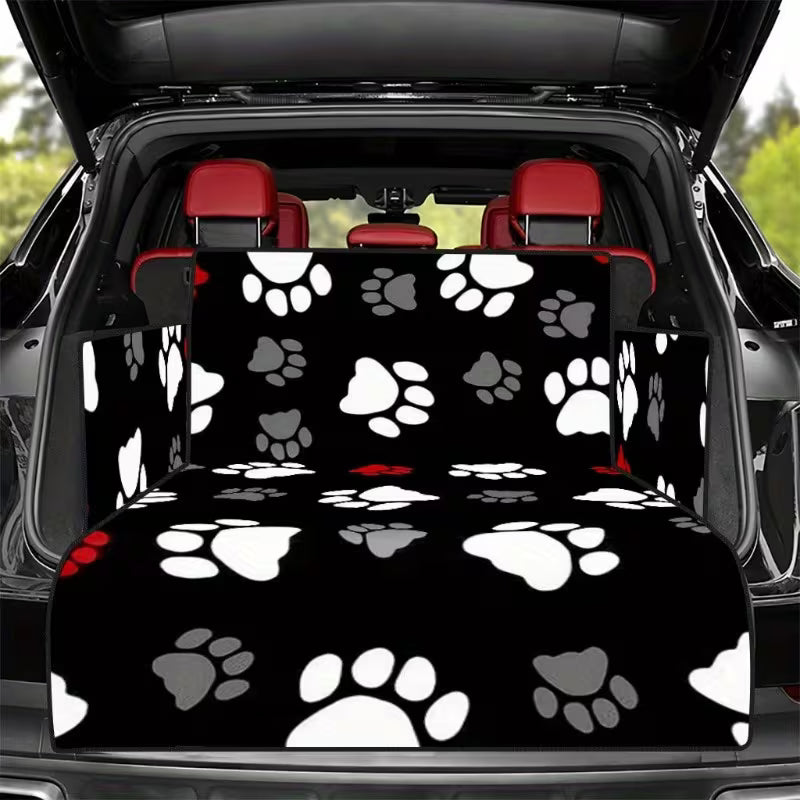 Oxford Cloth Pet Car Trunk Mat – Full-Coverage Dog Seat Protector