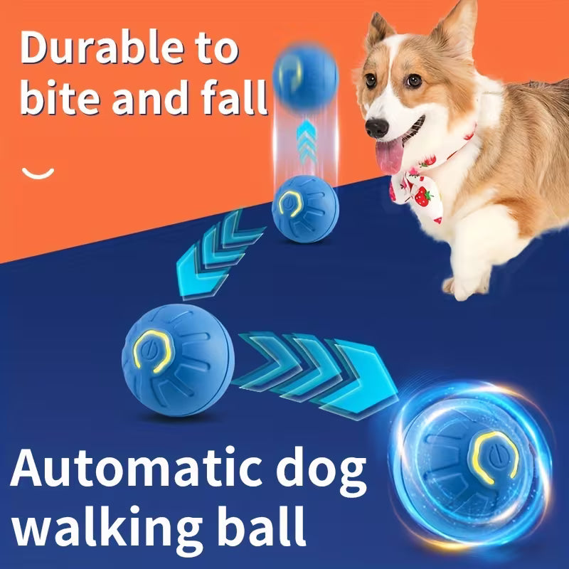 Interactive Electric Bouncing Ball Dog Toy – Automatic Self-Play Pet Toy