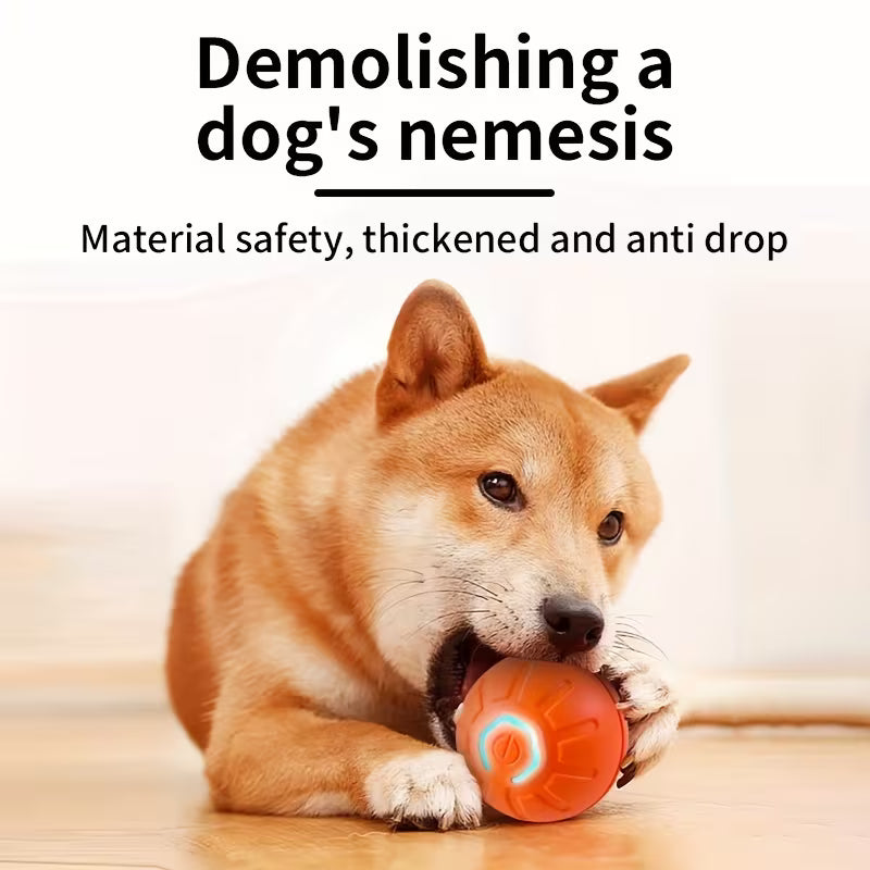 Interactive Electric Bouncing Ball Dog Toy – Automatic Self-Play Pet Toy