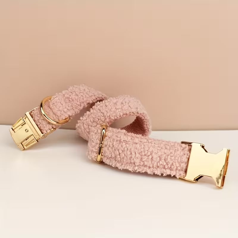 Dog Collar with Adjustable Soft & Warm Design,