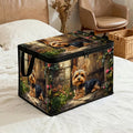 Large Yorkshire Terrier Storage Bin with Lid