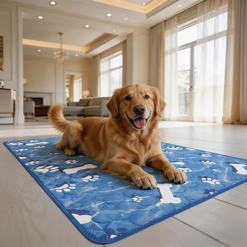 Dog Summer Pet Ice Mat, Cooling Pad for Dogs And Cats,