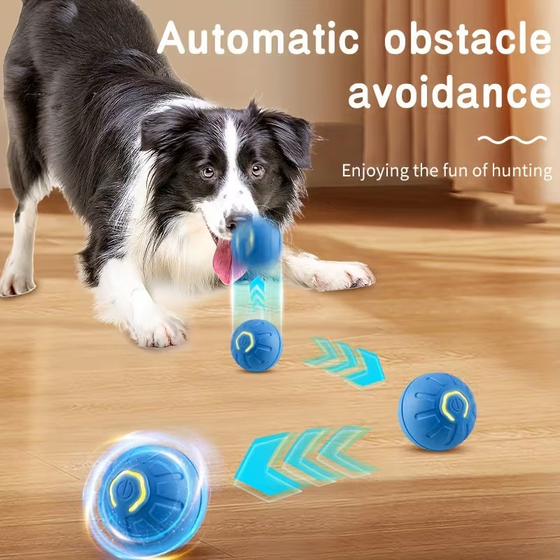Interactive Electric Bouncing Ball Dog Toy – Automatic Self-Play Pet Toy