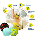 4pcs Durable Tennis Balls for Dogs – Bouncy Fetch Toys