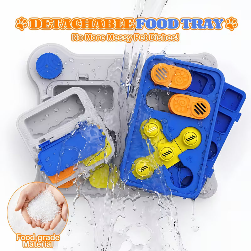 Interactive Slow Feeder Dog Toy – Puzzle & Training