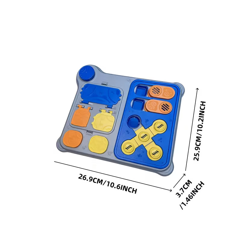Interactive Slow Feeder Dog Toy – Puzzle & Training