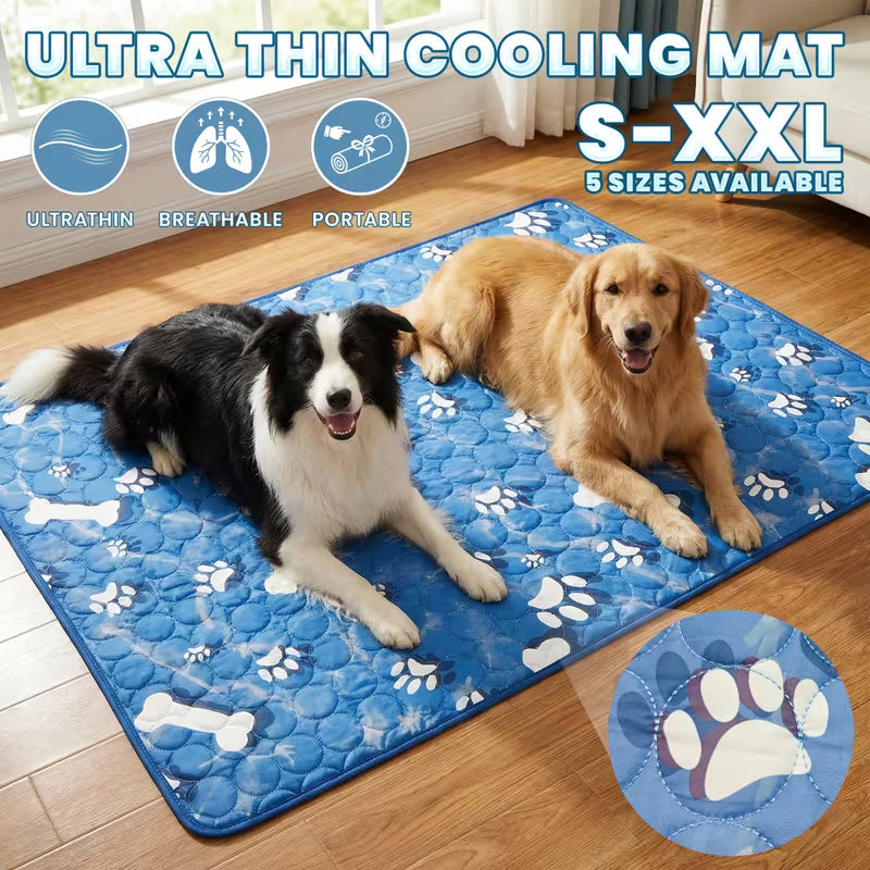 Dog Summer Pet Ice Mat, Cooling Pad for Dogs And Cats,