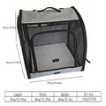 Portable Foldable Dog Crate – Pet Travel Carrier Bag