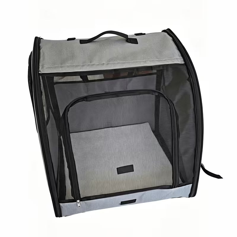 Portable Foldable Dog Crate – Pet Travel Carrier Bag