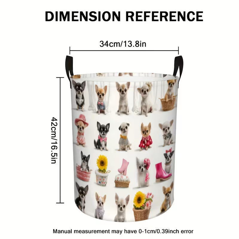 Cute Chihuahua Storage Basket
